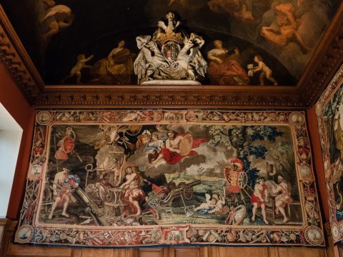 Catherine Goodman CBE Exhibition Boughton House Tapestries 2026: Arte contemporáneo entre tapices históricos