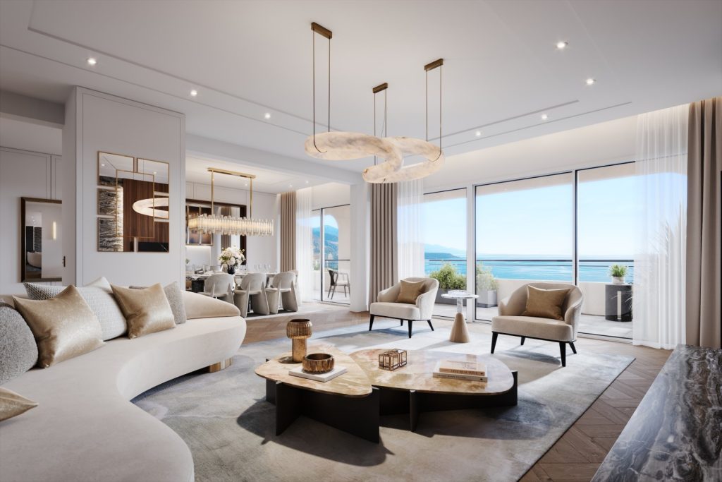 Le Montaigne Monaco: Ático de Alquiler por €180k Mensuales Debuta en el Mercado