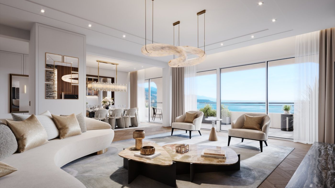 Le Montaigne Monaco: Ático de Alquiler por €180k Mensuales Debuta en el Mercado