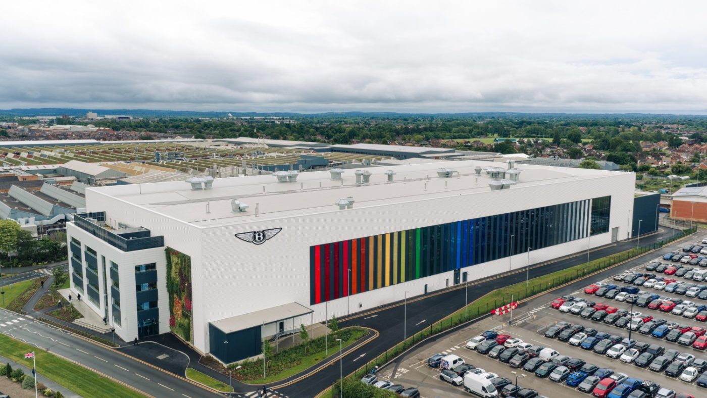 La Nueva Planta de Pintura de Bentley Motors en Crewe Abre sus Puertas en 2026