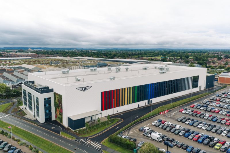 La Nueva Planta de Pintura de Bentley Motors en Crewe Abre sus Puertas en 2026